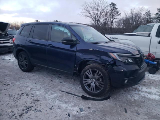 5FNYF8H55LB015082 - 2020 HONDA PASSPORT EXL ლურჯი ფოტო 4