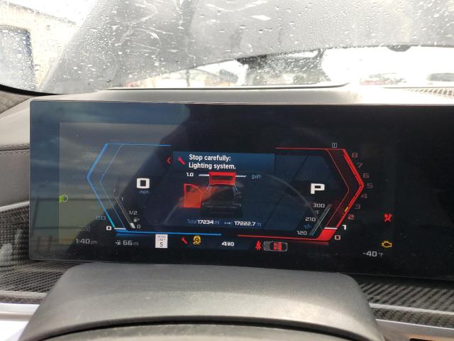 5YM23ET06R9U66587 - 2024 BMW X6 M COMPETITION BLACK photo 9