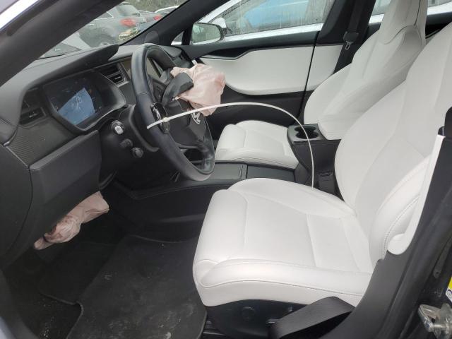 5YJSA1E23JF277962 - 2018 TESLA MODEL S ნაცრისფერი ფოტო 7