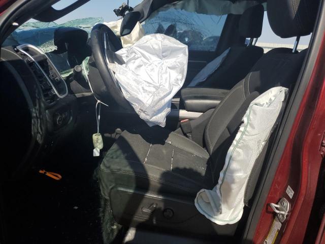 1C6SRFFT7KN577401 - 2019 RAM 1500 BIG HORN/LONE STAR MAROON photo 7