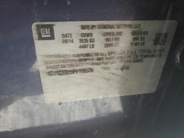 1G11C5SL9FF150378 - 2015 CHEVROLET MALIBU 1LT 蓝色 照片 13