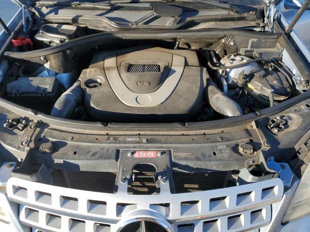 4JGBB8GB7BA684997 - 2011 MERCEDES-BENZ ML 350 4MATIC BLUE photo 12