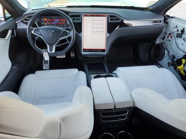 5YJSA1E23HF226178 - 2017 TESLA MODEL S WHITE photo 8