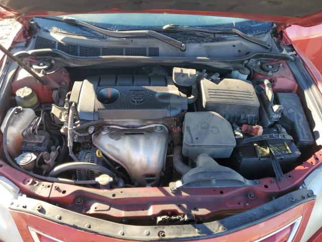 4T1BF3EK8BU654383 - 2011 TOYOTA CAMRY BASE RED photo 11