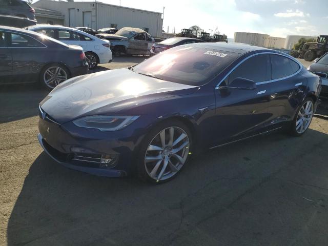 5YJSA1E24GF174901 - 2016 TESLA MODEL S BLUE photo 1