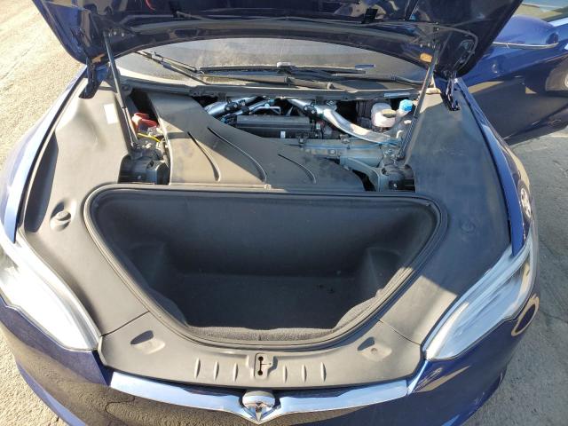 5YJSA1E24GF174901 - 2016 TESLA MODEL S BLUE photo 11