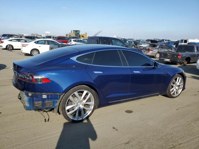 5YJSA1E24GF174901 - 2016 TESLA MODEL S BLUE photo 3
