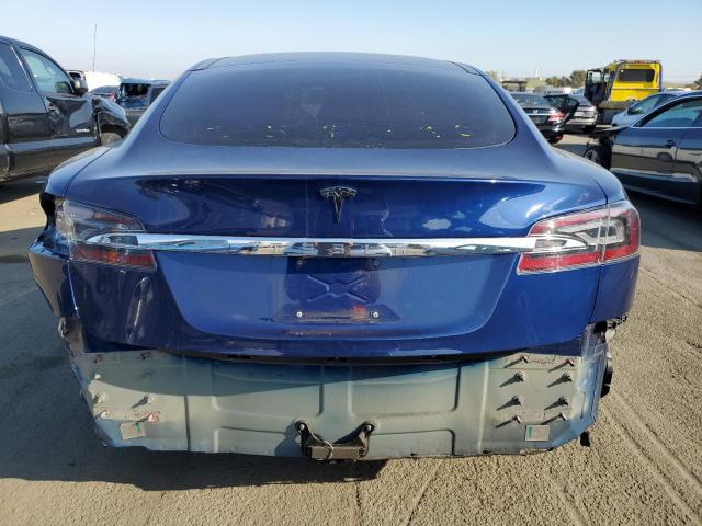 5YJSA1E24GF174901 - 2016 TESLA MODEL S BLUE photo 6