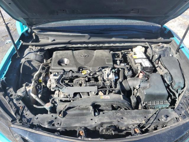 JTNB11HK4J3025111 - 2018 TOYOTA CAMRY L TURQUOISE photo 11