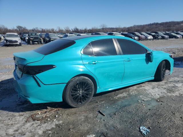 JTNB11HK4J3025111 - 2018 TOYOTA CAMRY L TURQUOISE photo 3