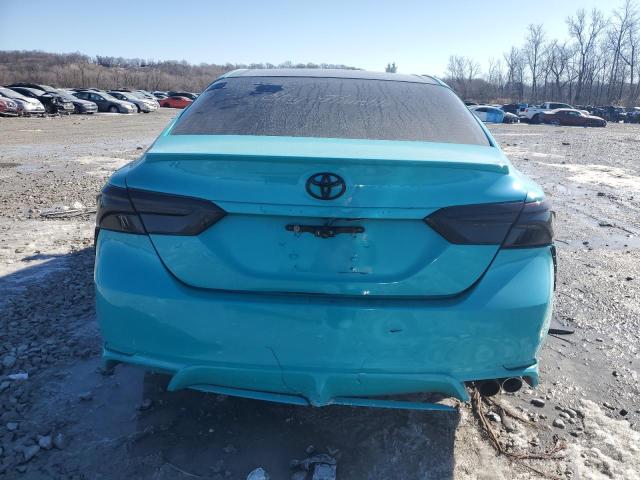 JTNB11HK4J3025111 - 2018 TOYOTA CAMRY L TURQUOISE photo 6