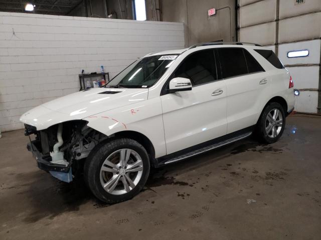 4JGDA5HB0DA157623 - 2013 MERCEDES-BENZ ML 350 4MATIC WHITE photo 1