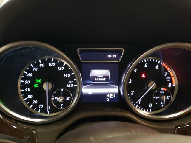 4JGDA5HB0DA157623 - 2013 MERCEDES-BENZ ML 350 4MATIC WHITE photo 9