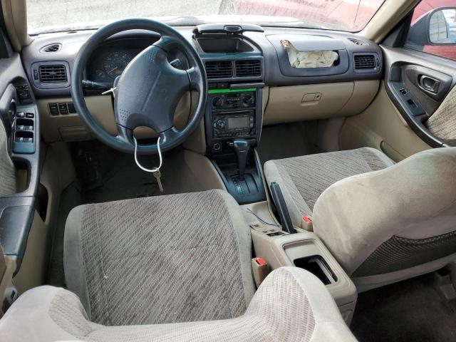 JF1SF6559WH769160 - 1998 SUBARU FORESTER S RED photo 8