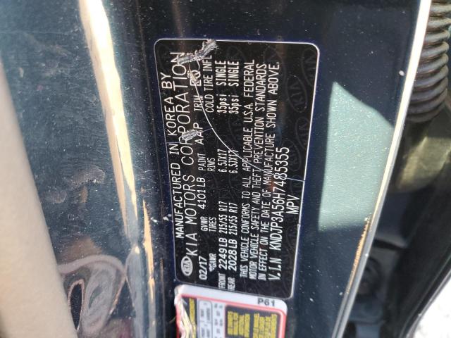 KNDJP3A56H7485355 - 2017 KIA SOUL + BLUE photo 12