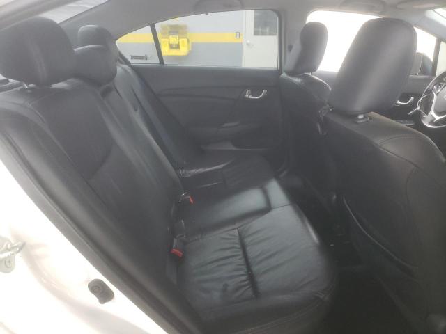 19XFB2F93FE089746 - 2015 HONDA CIVIC EXL თეთრი ფოტო 10