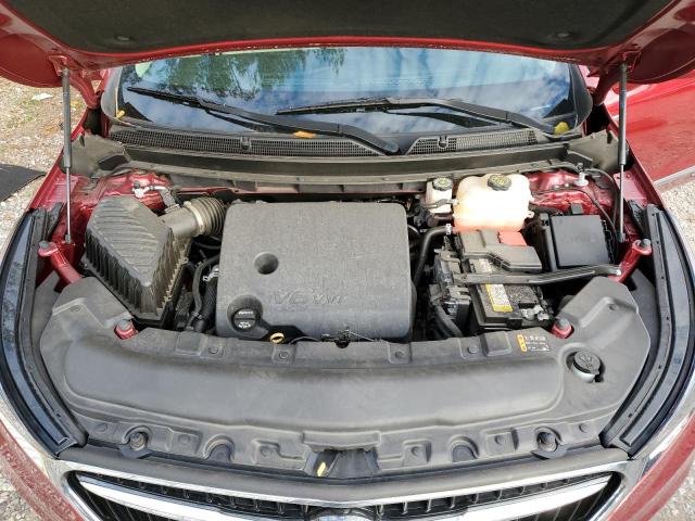 5GAERBKW8MJ154949 - 2021 BUICK ENCLAVE ESSENCE წითელი ფოტო 12
