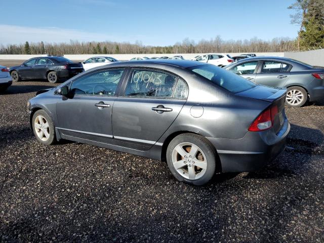 2HGFA1F61AH000855 - 2010 HONDA CIVIC LX-S GRAY photo 2