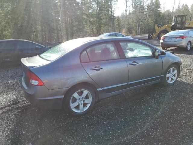 2HGFA1F61AH000855 - 2010 HONDA CIVIC LX-S GRAY photo 3