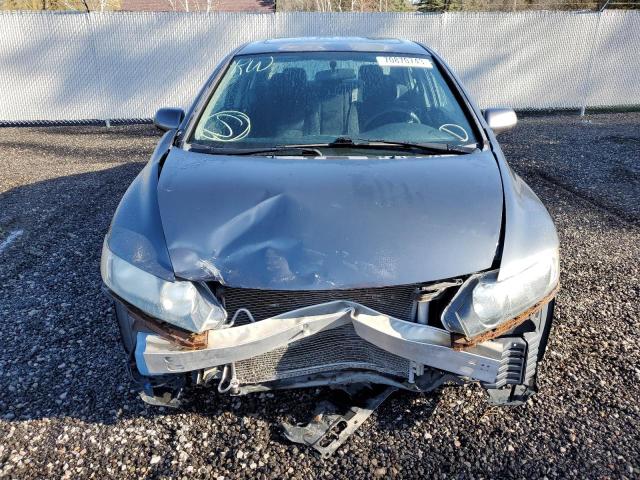 2HGFA1F61AH000855 - 2010 HONDA CIVIC LX-S GRAY photo 5