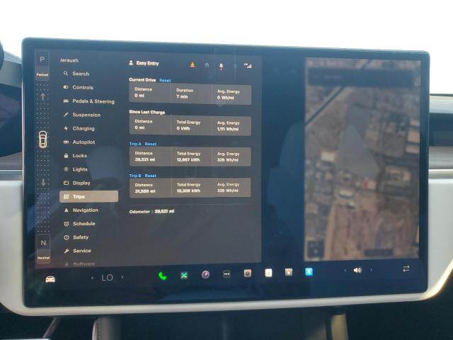 5YJSA1E57PF498760 - 2023 TESLA MODEL S BLUE photo 9