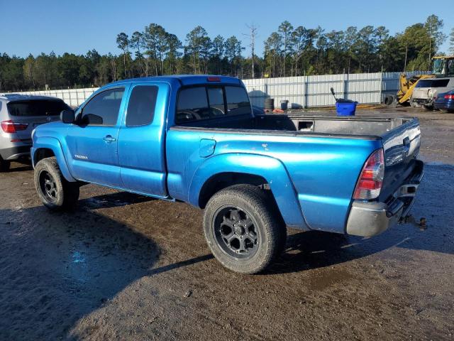5TFTU4GN6BX002842 - 2011 TOYOTA TACOMA PRERUNNER ACCESS CAB BLUE photo 2