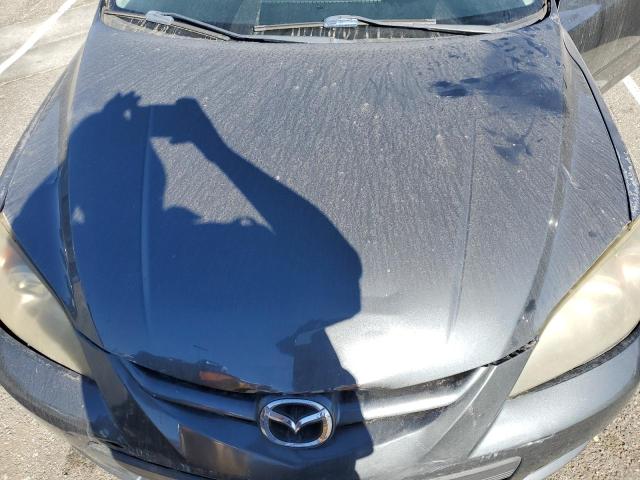 JM1BK34M481157084 - 2008 MAZDA SPEED 3 GRAY photo 11