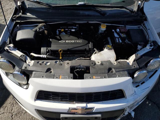 1G1JA5SH8E4195937 - 2014 CHEVROLET SONIC LS 白色 照片 11
