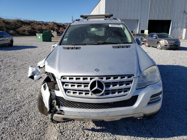 4JGBB8GB1BA721591 - 2011 MERCEDES-BENZ ML 350 4MATIC GRAY photo 5