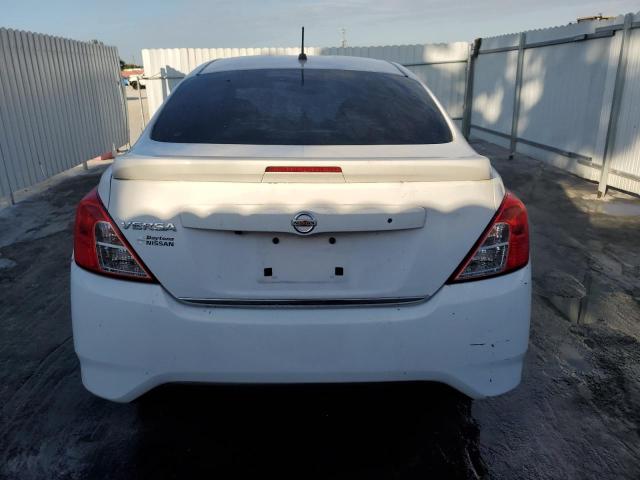 3N1CN7AP6KL839436 - 2019 NISSAN VERSA S WHITE photo 6
