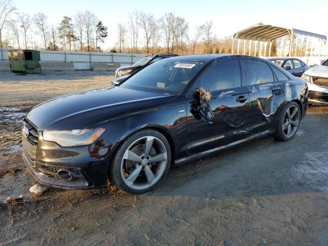 WAUHMAFC6EN145341 - 2014 AUDI A6 PRESTIGE შავი ფოტო 1