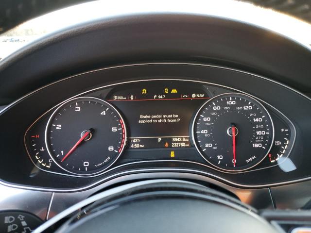 WAUHMAFC6EN145341 - 2014 AUDI A6 PRESTIGE შავი ფოტო 9