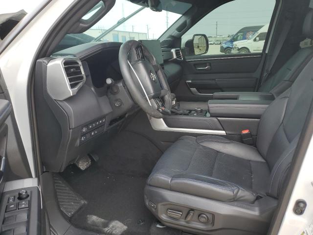 5TFNA5DB1RX179830 - 2024 TOYOTA TUNDRA CREWMAX PLATINUM თეთრი ფოტო 7