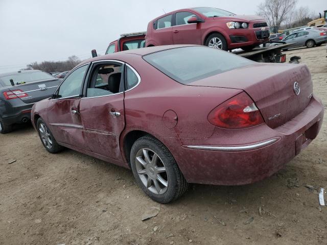 2G4WE537751208742 - 2005 BUICK LACROSSE CXS BURGUNDY photo 2