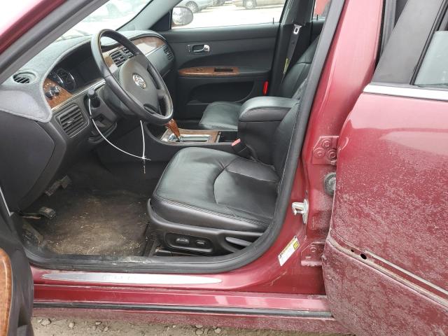 2G4WE537751208742 - 2005 BUICK LACROSSE CXS BURGUNDY photo 7