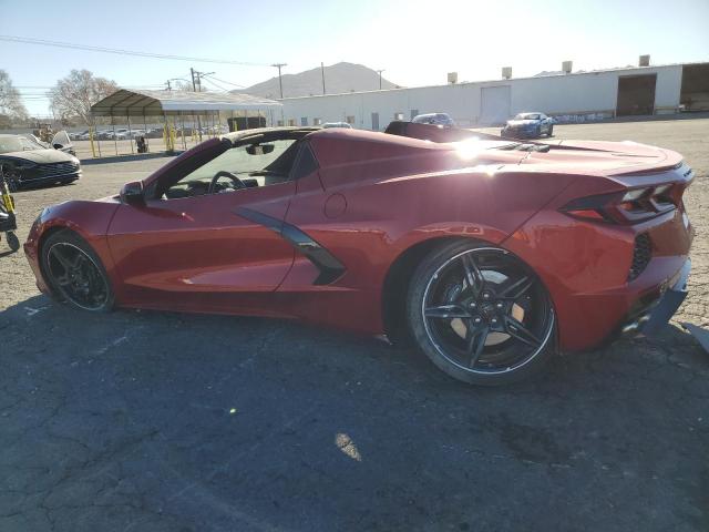 1G1YA3D45N5107059 - 2022 CHEVROLET CORVETTE STINGRAY 1LT RED photo 2