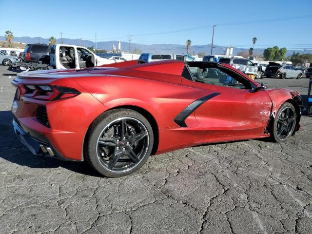 1G1YA3D45N5107059 - 2022 CHEVROLET CORVETTE STINGRAY 1LT RED photo 3