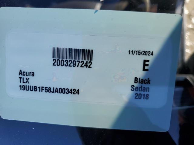 19UUB2F58JA001811 - 2018 ACURA TLX TECH Чорний фото 13