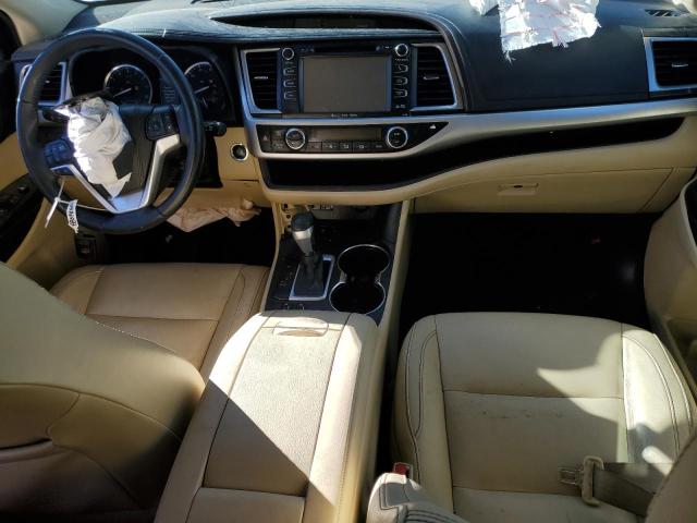 5TDKKRFH8GS147727 - 2016 TOYOTA HIGHLANDER XLE WHITE photo 8