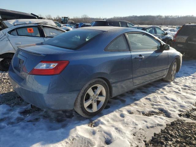 2HGFG12998H578582 - 2008 HONDA CIVIC EXL BLUE photo 3