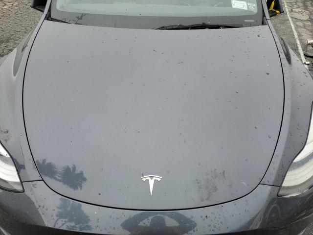5YJYGAEE9MF180613 - 2021 TESLA MODEL Y Gri fotoğraf 12