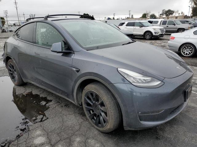 5YJYGAEE9MF180613 - 2021 TESLA MODEL Y Gri fotoğraf 4