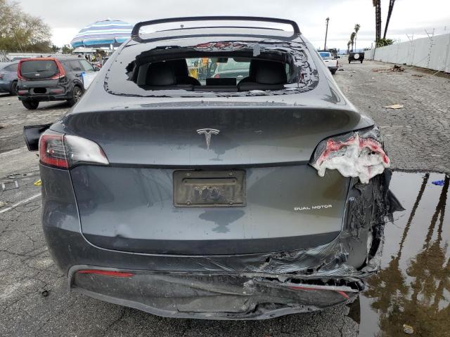 5YJYGAEE9MF180613 - 2021 TESLA MODEL Y Gri fotoğraf 6