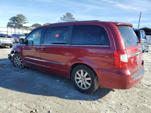 2A4RR8DG4BR677378 - 2011 CHRYSLER TOWN & COU TOURING L BURGUNDY photo 2