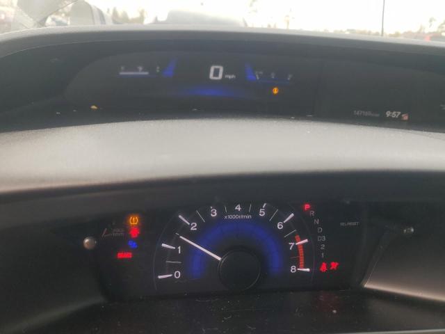 19XFB2F95DE066949 - 2013 HONDA CIVIC EXL გრაფიტი ფოტო 9