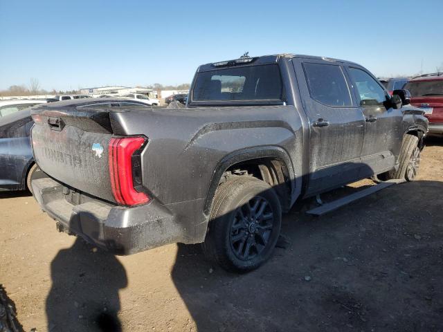 5TFNA5DB6PX102836 - 2023 TOYOTA TUNDRA CREWMAX PLATINUM 灰色 照片 3