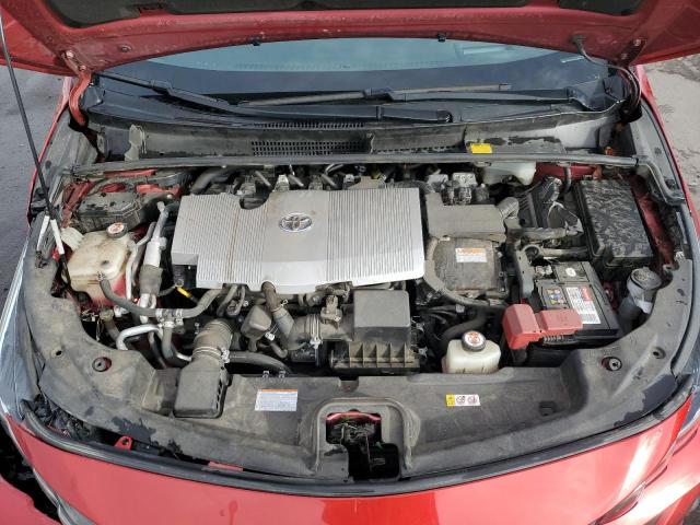 JTDKARFP6H3013215 - 2017 TOYOTA PRIUS PRIM RED photo 12