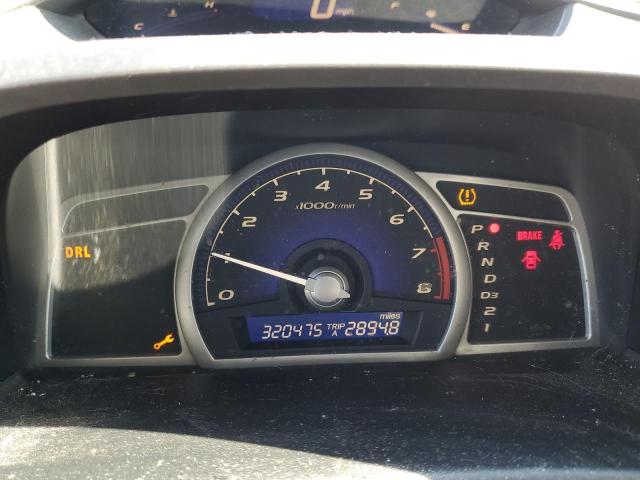 1HGFA169X9L024502 - 2009 HONDA CIVIC EXL ლურჯი ფოტო 9