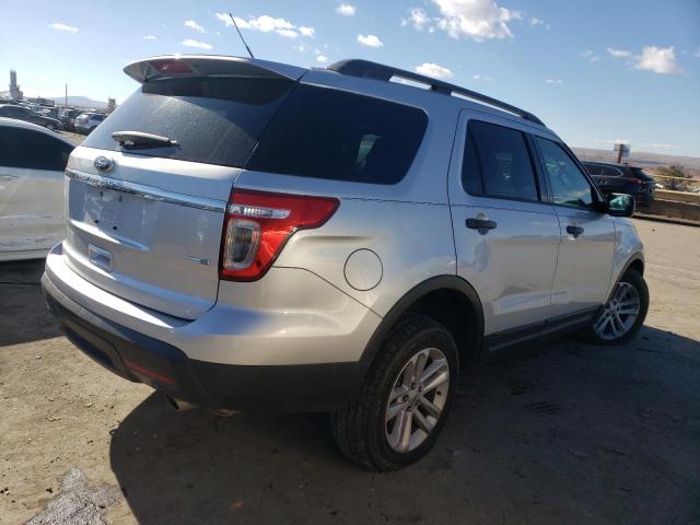 1FM5K8B83FGC24862 - 2015 FORD EXPLORER SILVER photo 3