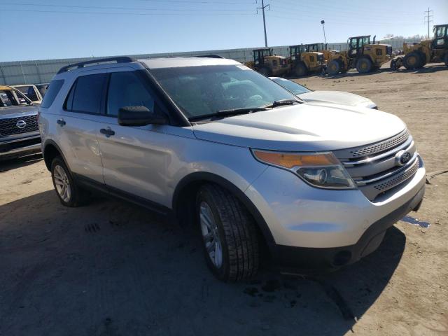 1FM5K8B83FGC24862 - 2015 FORD EXPLORER SILVER photo 4